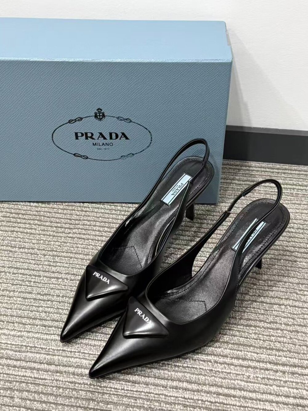Prada Women's Black Heel